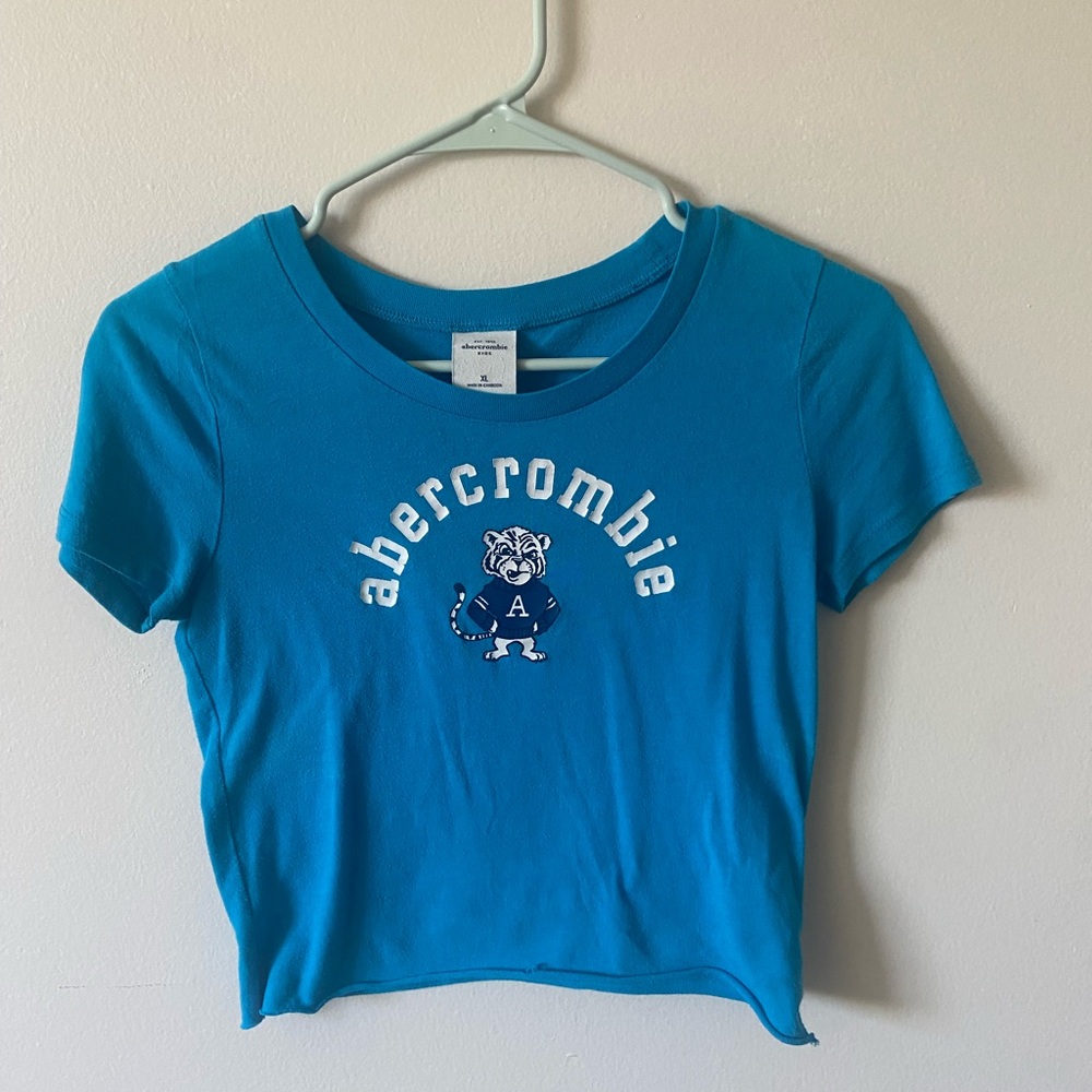 Abercrombie & Fitch Kids Blue Graphic Tee